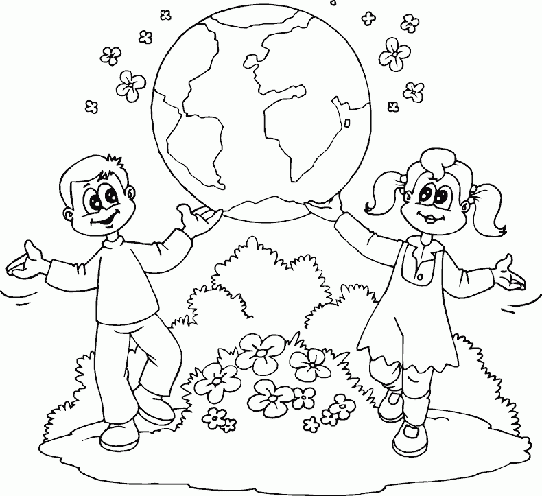 earth day 2014 free coloring pages - photo #31
