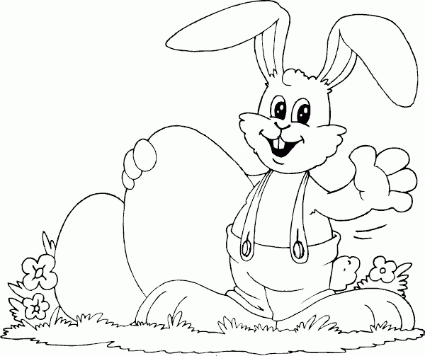 easter bunny pictures to color in. Easter Bunny pictures to color