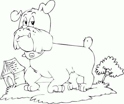 baby bulldogs coloring pages - photo #19