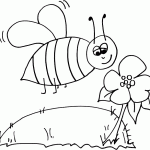 free printable bumblebee page
