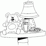 free printable teddy bear page
