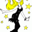 dress with pants thumbnail colored picture
