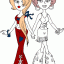 two 70s girls thumbnail colored picture