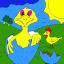 hatching chick thumbnail colored picture