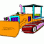 bulldozer thumbnail colored picture
