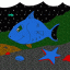 happy fish thumbnail colored picture