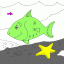 happy fish thumbnail colored picture