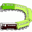 train thumbnail colored picture