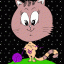 cat with big head thumbnail colored picture