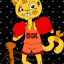boxing cat thumbnail colored picture