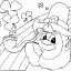 guy and rainbow thumbnail lineart picture