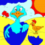 hatching chick thumbnail colored picture
