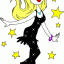dress with pants thumbnail colored picture