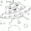 alien flying saucer free printable alien flying saucer page