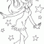 dress with pants thumbnail lineart picture