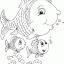free printable fish family page