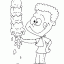 ice cream thumbnail lineart picture