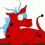 cute dragon thumbnail colored picture
