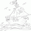 pirate ship free printable pirate ship page