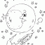 rocket flyby moon free printable rocket flyby moon page