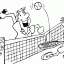 tennis match free printable tennis match page