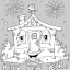 house printable free coloring page